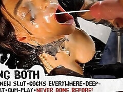 36 New Slut Huge Cocks Deepthroat Cum Play Cum Bath You Have Never Seen Before Being Both